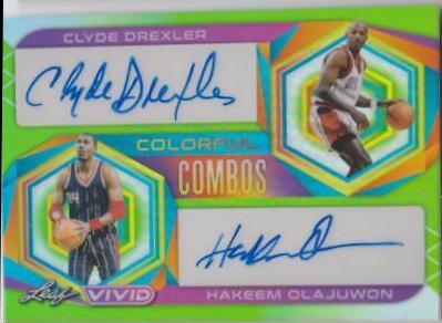 Clyde Drexler / Hakeem Olajuwon [Green] #CC-11