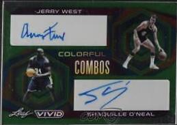 Jerry West / Shaquille O'Neal [Green] #CC-29