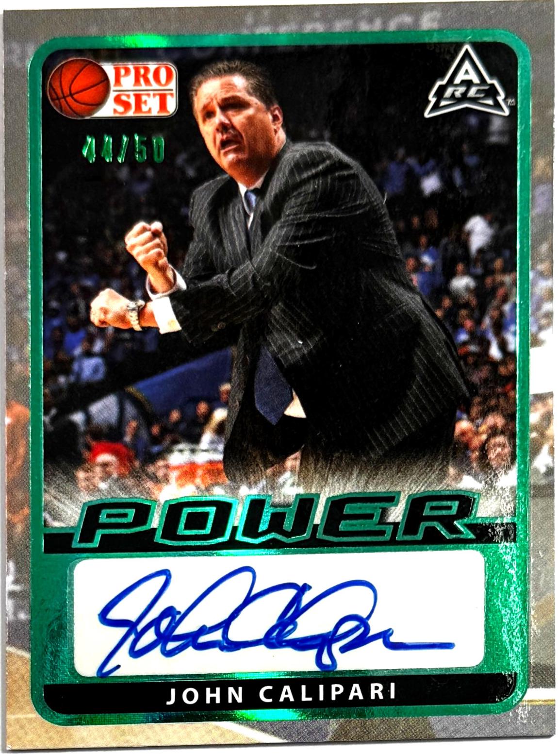 John Calipari [Green] #BA-JC1