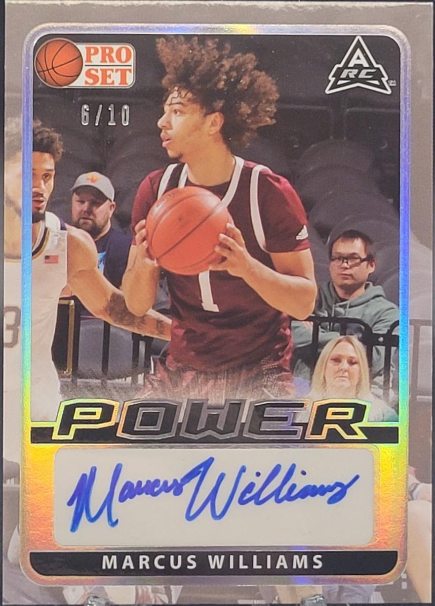 Marcus Williams [Silver] #BA-MW1