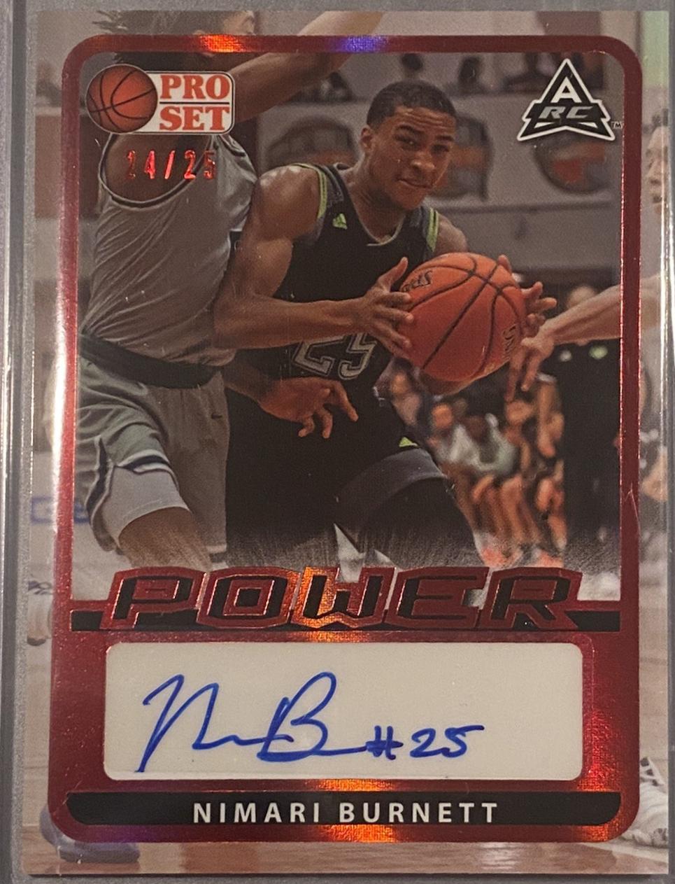 Nimari Burnett [Red] #BA-NB2