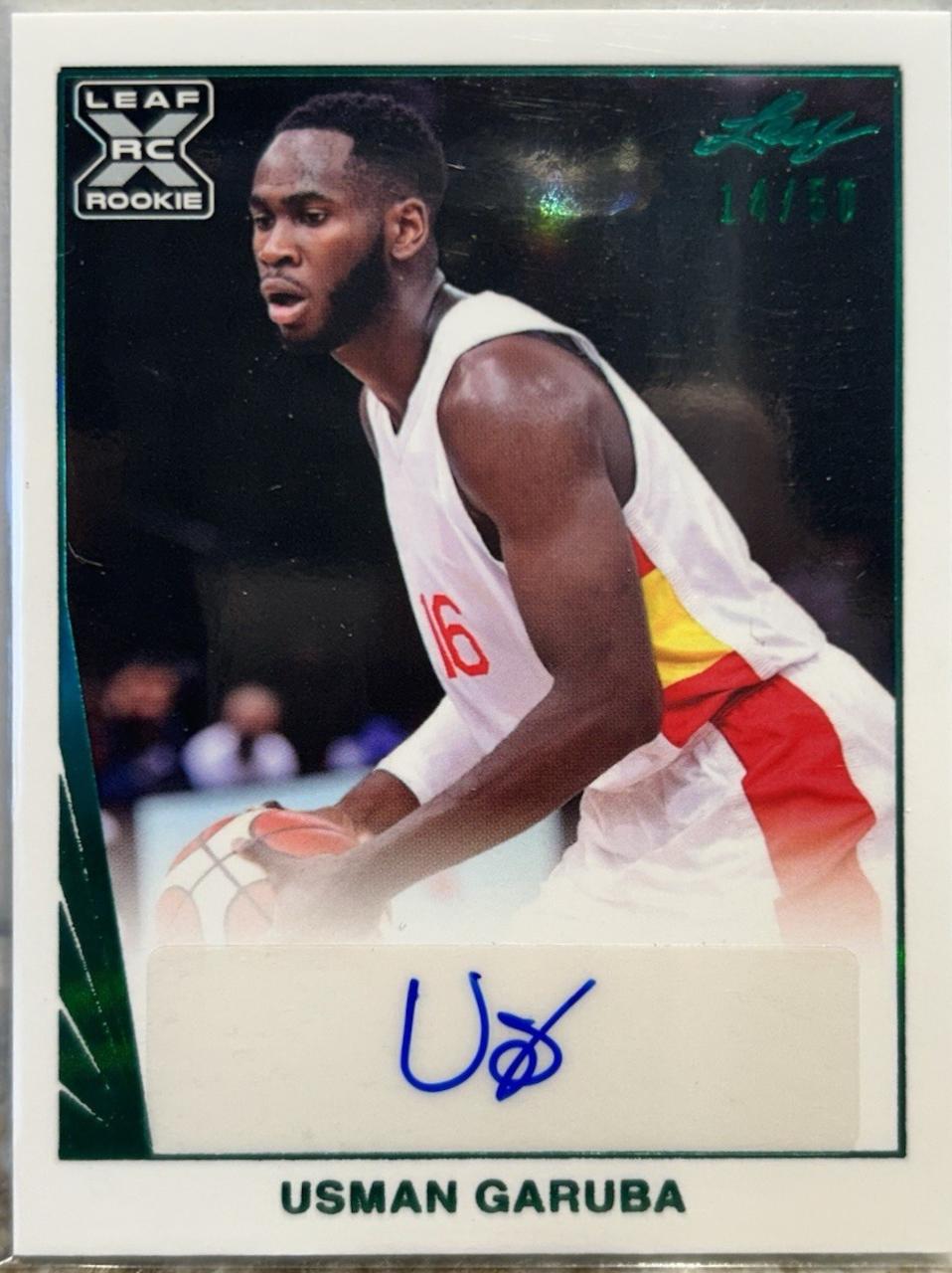 Usman Garuba [Green] #BA-UG1