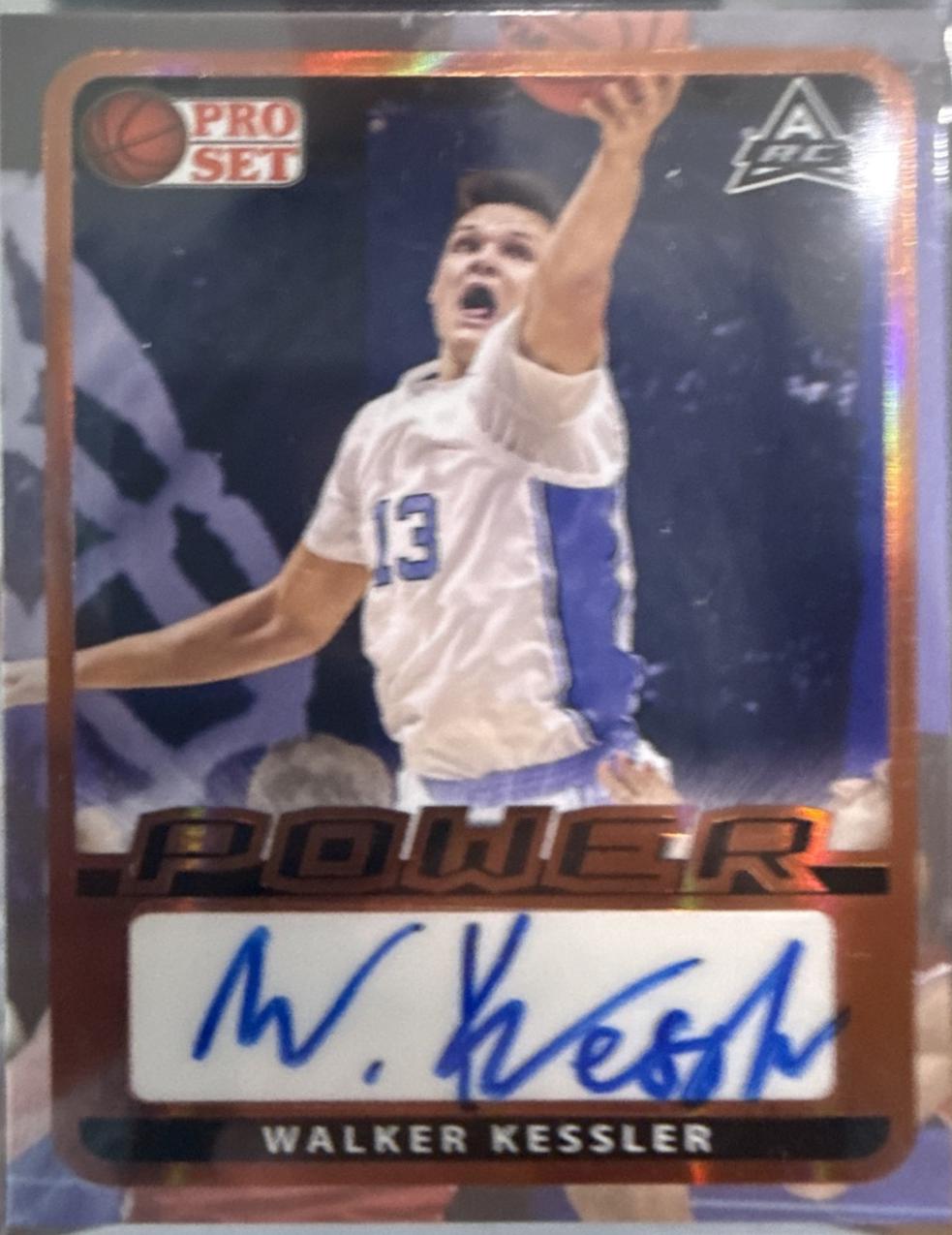 Walker Kessler #BA-WK1