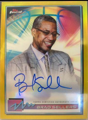 Brad Sellers [Gold Refractor] #FA-BS