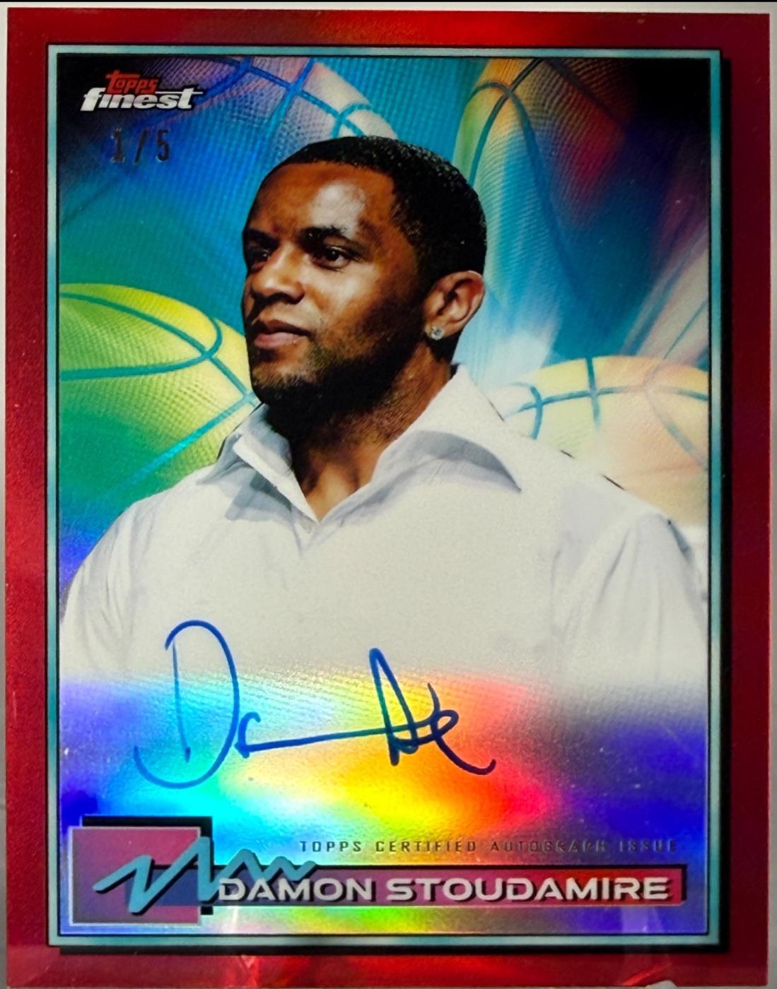 Damon Stoudamire [Red Refractor] #FA-DST