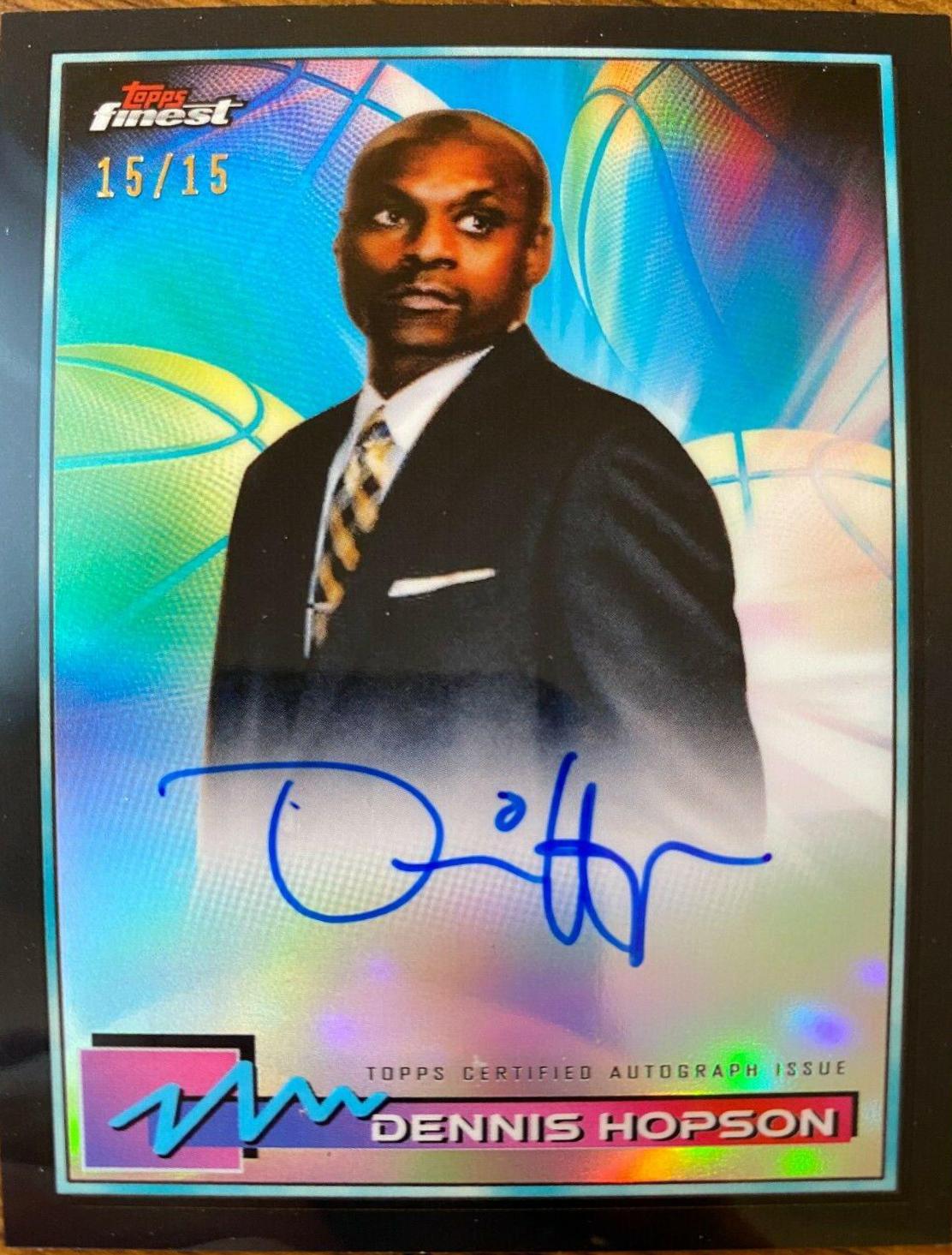 Dennis Hopson [Black Refractor] #FA-DH