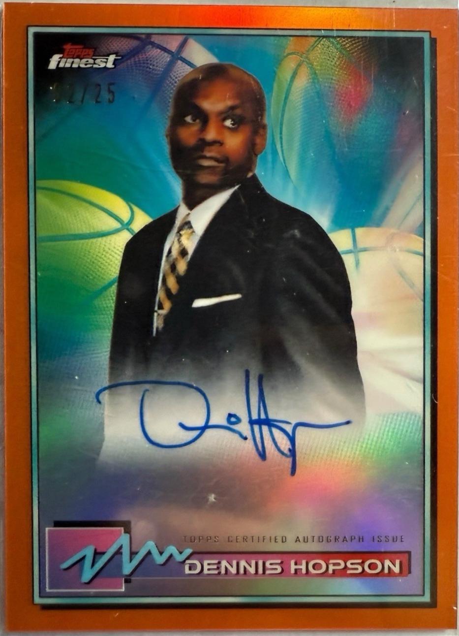 Dennis Hopson [Orange Refractor] #FA-DH