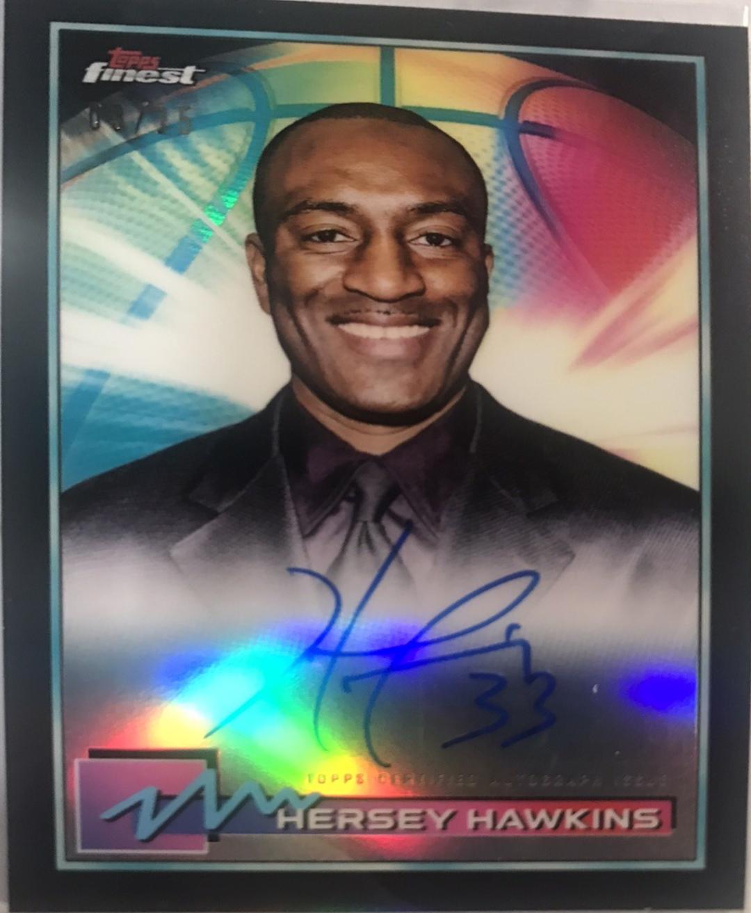 Hersey Hawkins [Black Refractor] #FA-HH