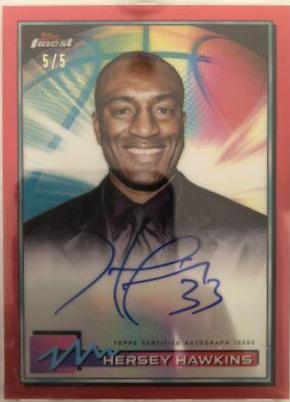 Hersey Hawkins [Red Refractor] #FA-HH