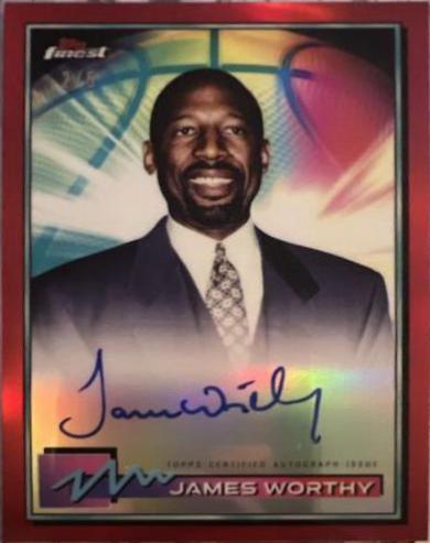 James Worthy [Red Refractor] #FA-JW