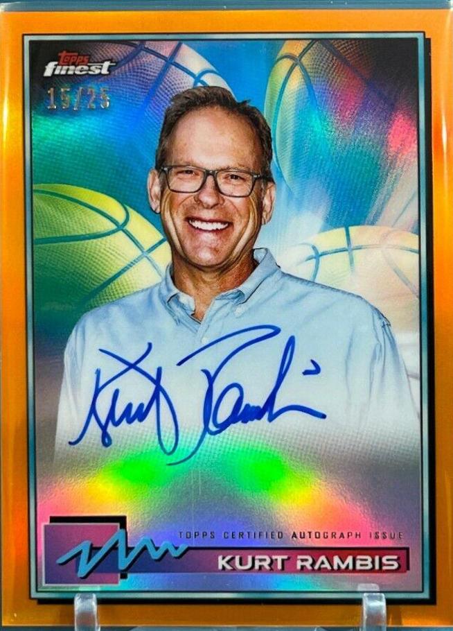 Kurt Rambis [Orange Refractor] #FA-KR