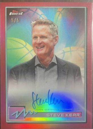 Steve Kerr [Red Refractor] #FA-SKR