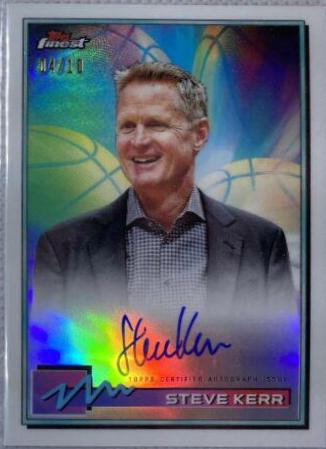 Steve Kerr [White Refractor] #FA-SKR