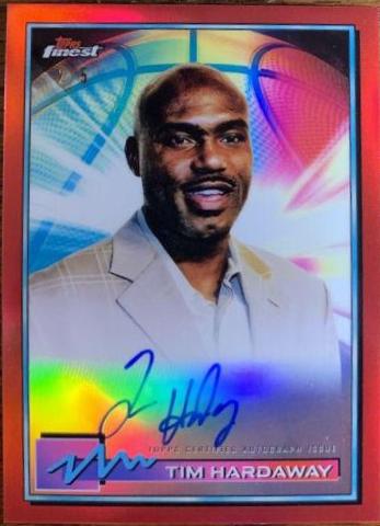 Tim Hardaway [Red Refractor] #FA-TH