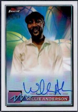 Willie Anderson [White Refractor] #FA-WA