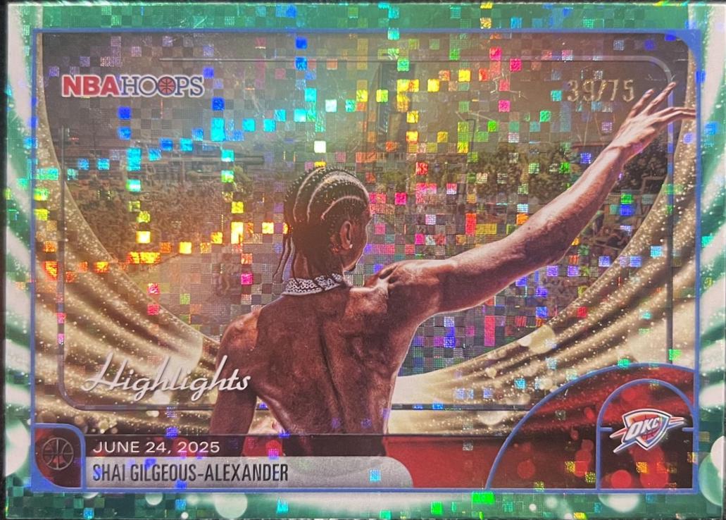Shai Gilgeous-Alexander [Light Burst Green] #268
