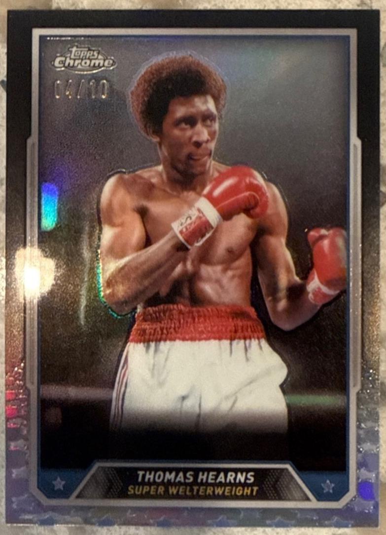 Thomas Hearns [Black Refractor] #24