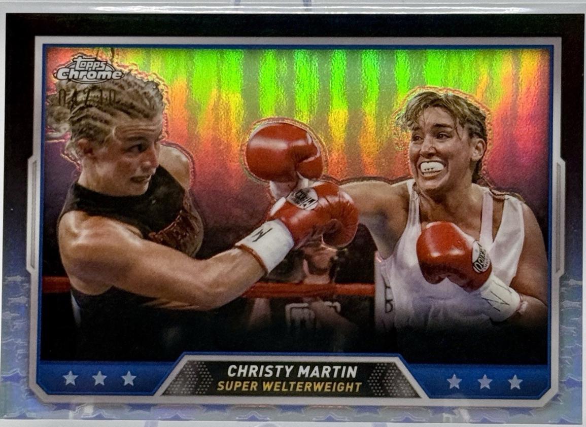 Christy Martin [Black Refractor] #71