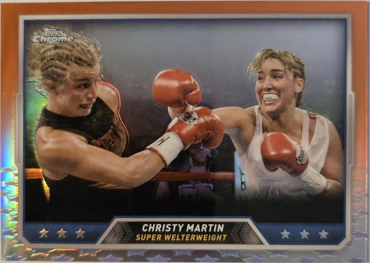 Christy Martin [Orange Refractor] #71