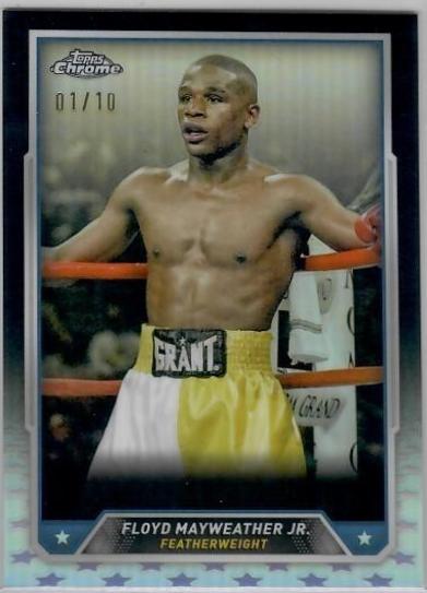 Floyd Mayweather Jr. [Black Refractor] #33