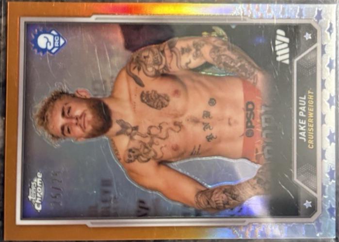 Jake Paul [Orange Refractor] #1