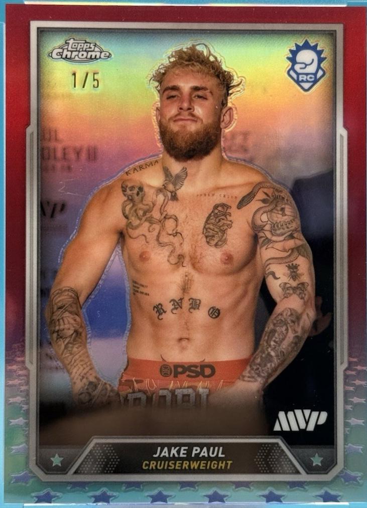 Jake Paul [Red Refractor] #1