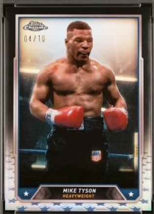 Mike Tyson [Black Refractor] #35