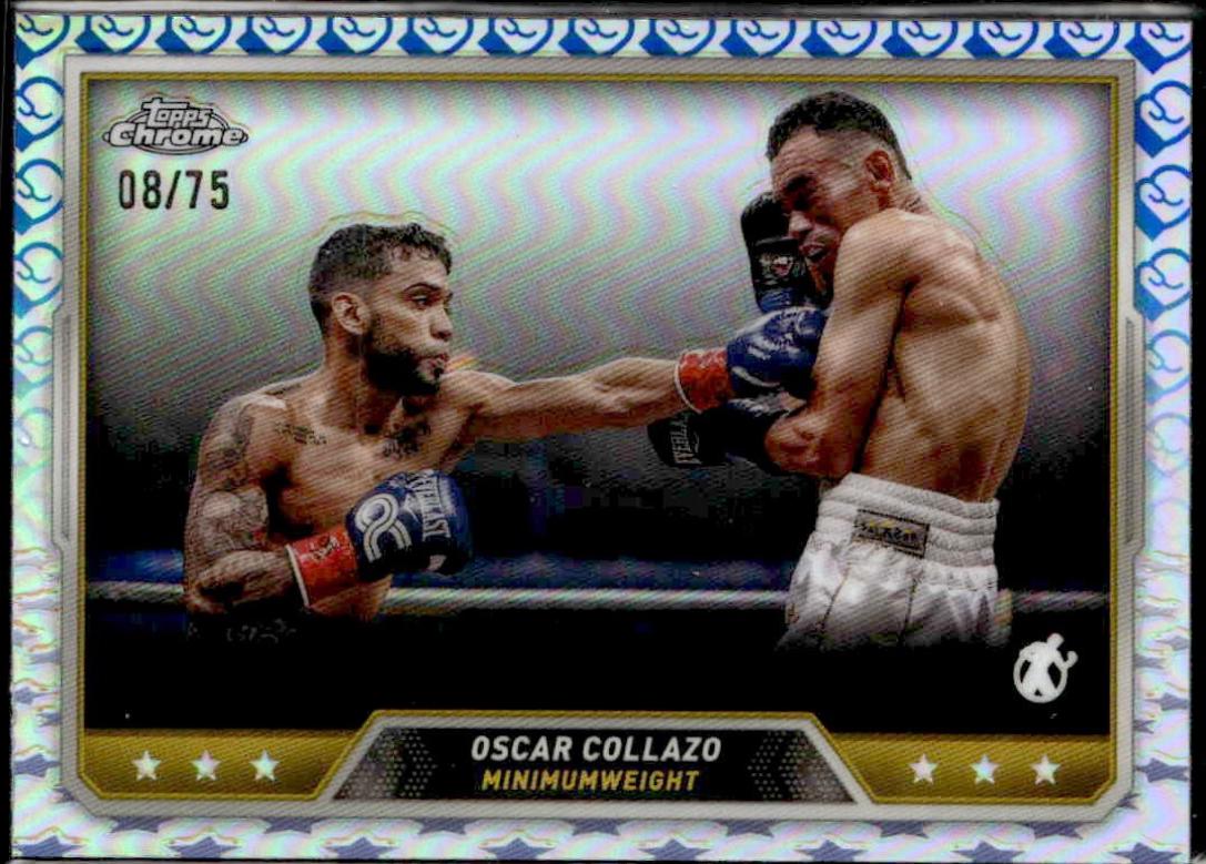 Oscar Collazo [Glove Logo Refractor] #57