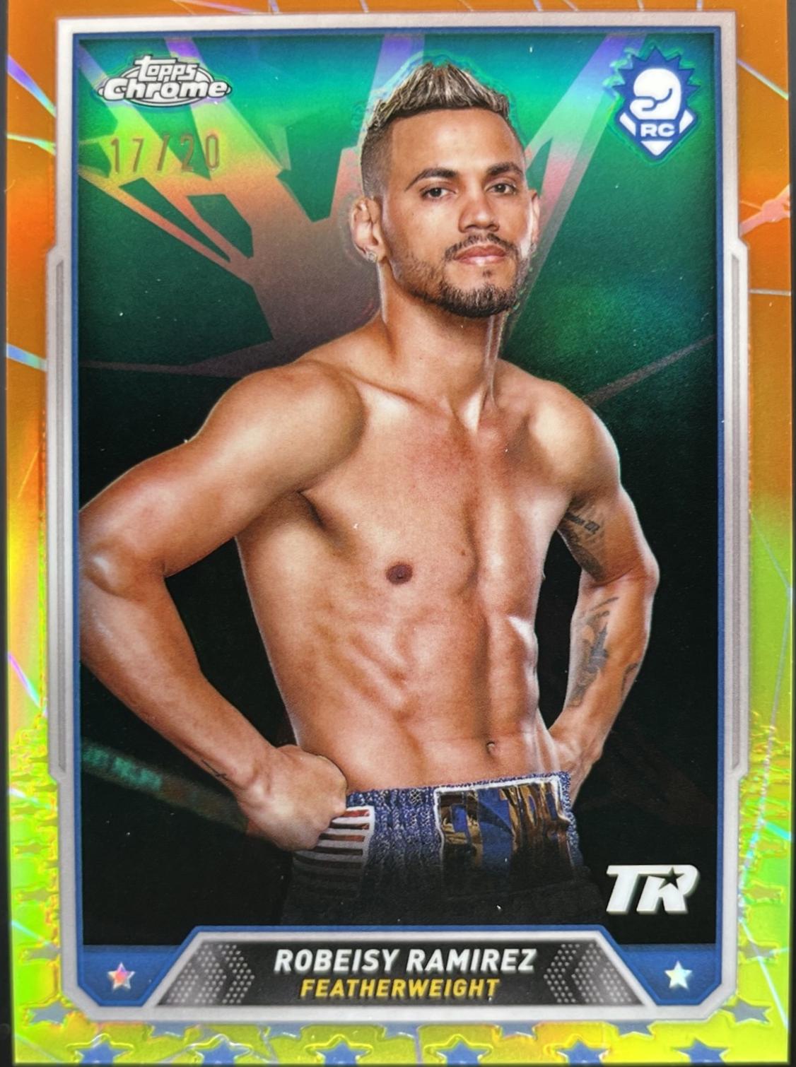 Robeisy Ramirez [Orange Yellow Chromafractor] #34