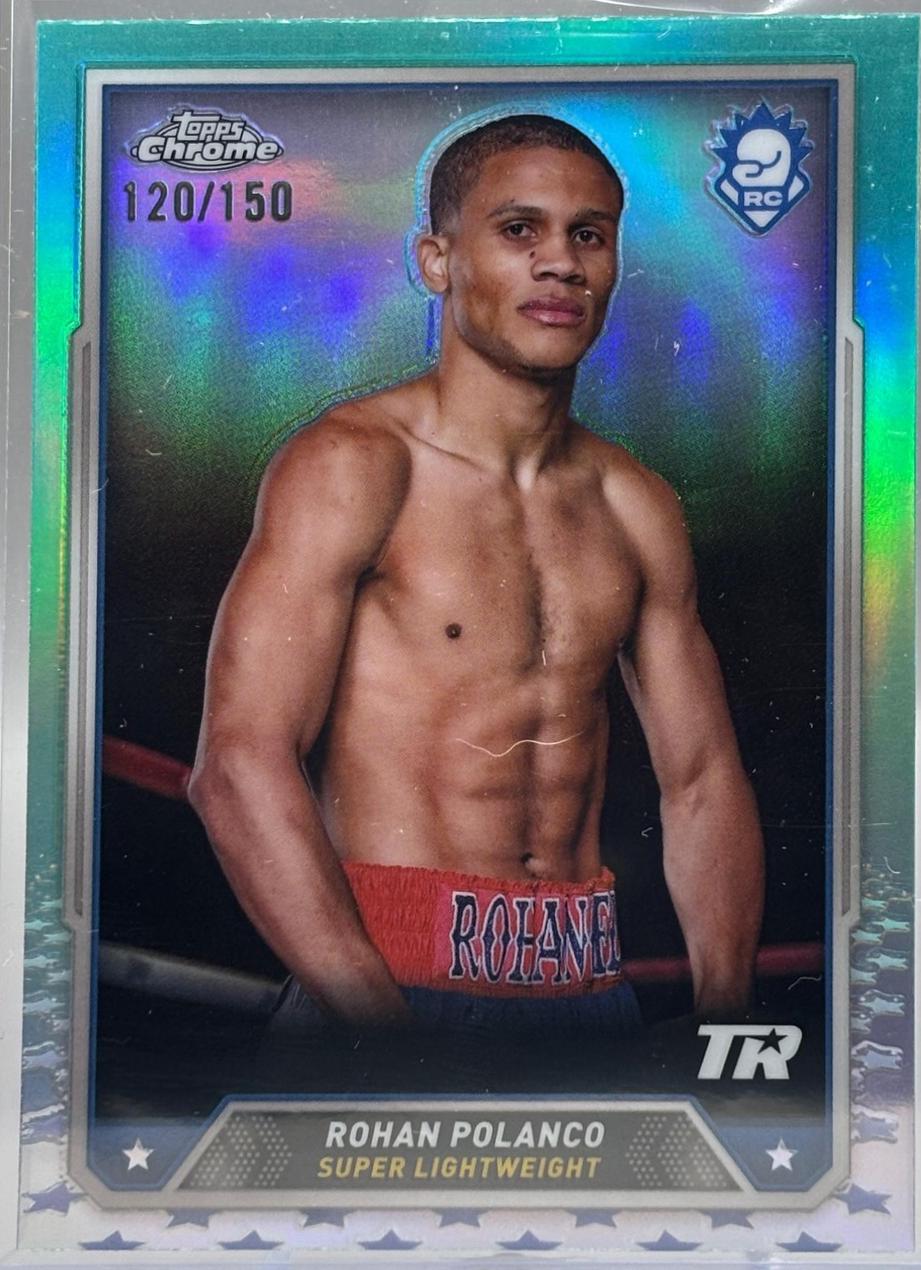 Rohan Polanco [Aqua Refractor] #30