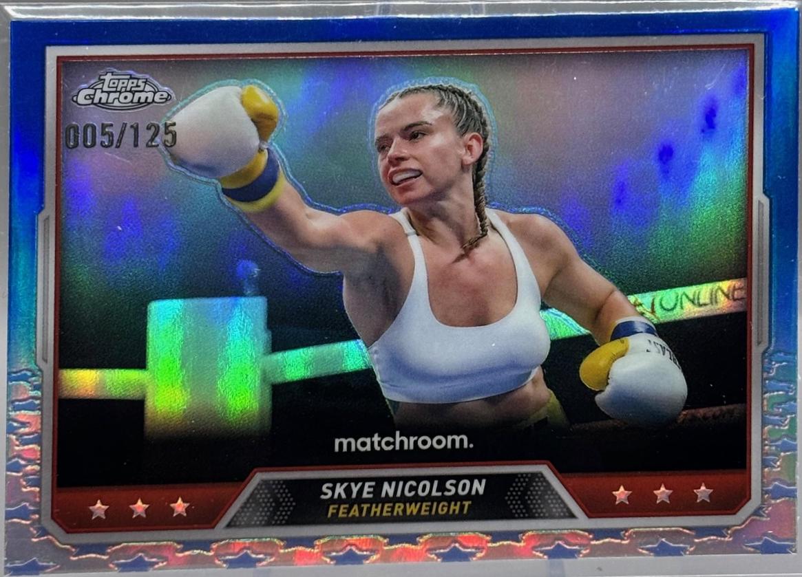 Skye Nicolson [Blue Refractor] #50