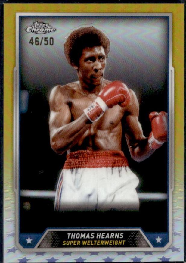 Thomas Hearns [Gold Refractor] #24