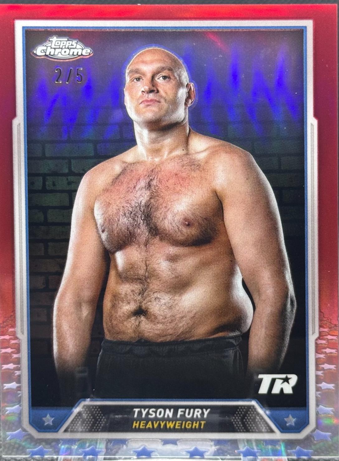 Tyson Fury [Red Refractor] #2