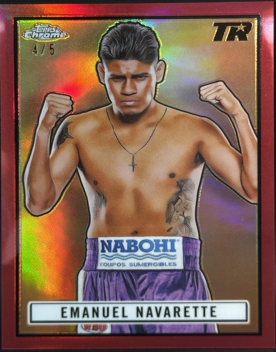Emanuel Navarette [Red Refractor] #TR-11