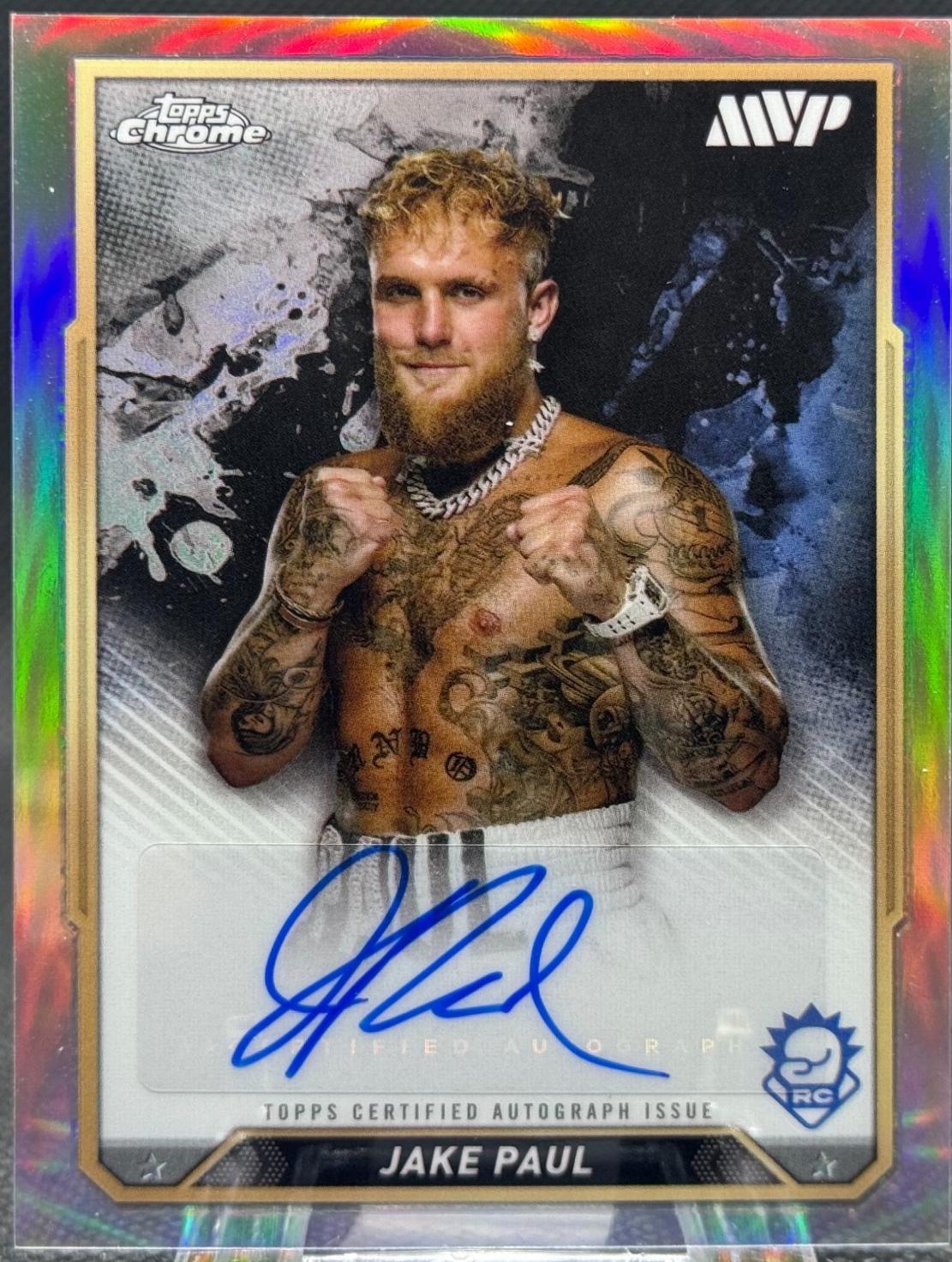 Jake Paul [Orange Refractor] #CBA-JPL