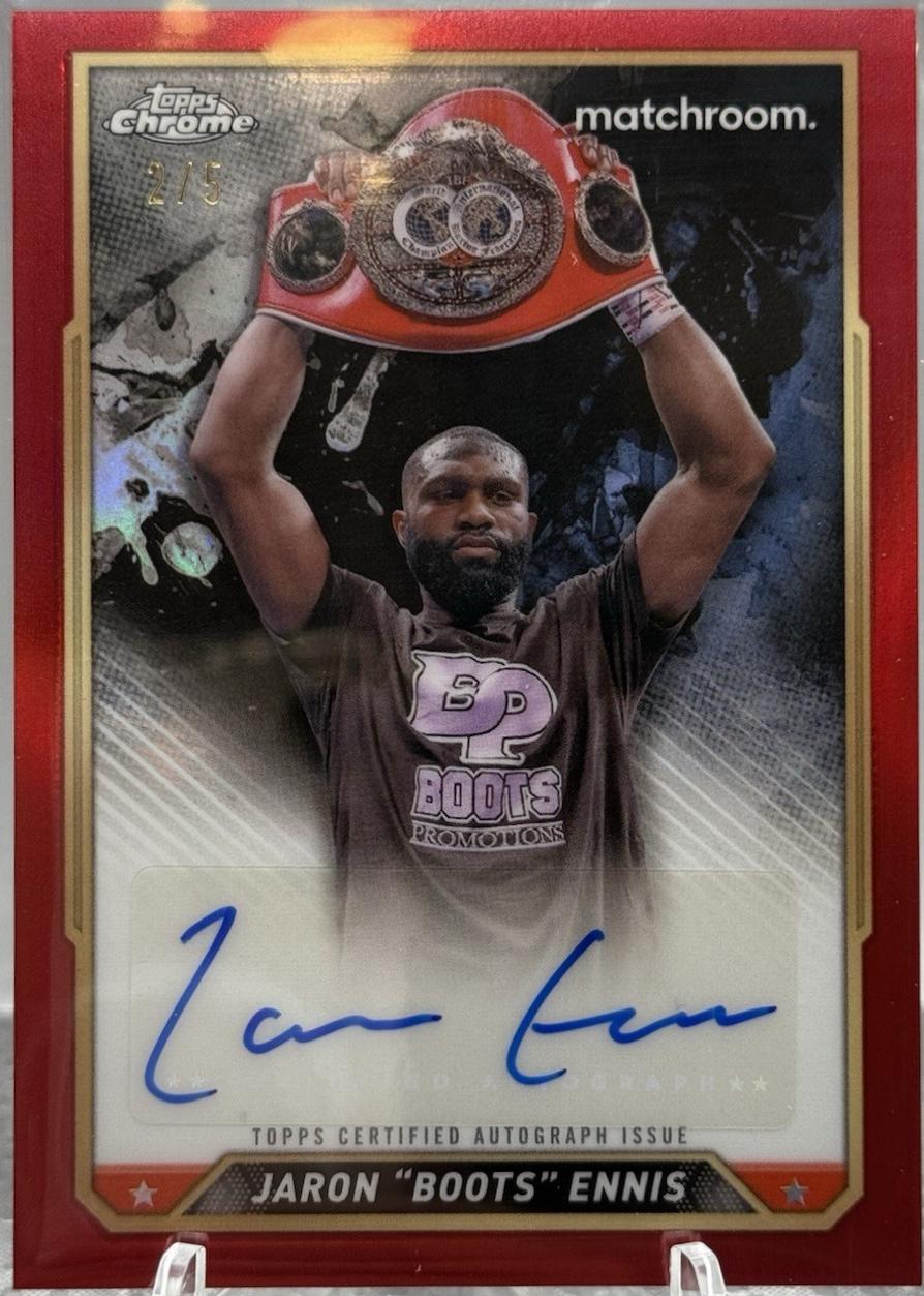 Jaron Boots Ennis [Red Refractor] #CBA-JBE