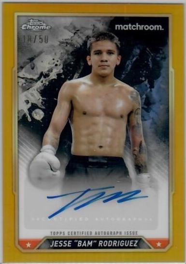 Jesse Bam Rodriguez [Gold Refractor] #CBA-JBR
