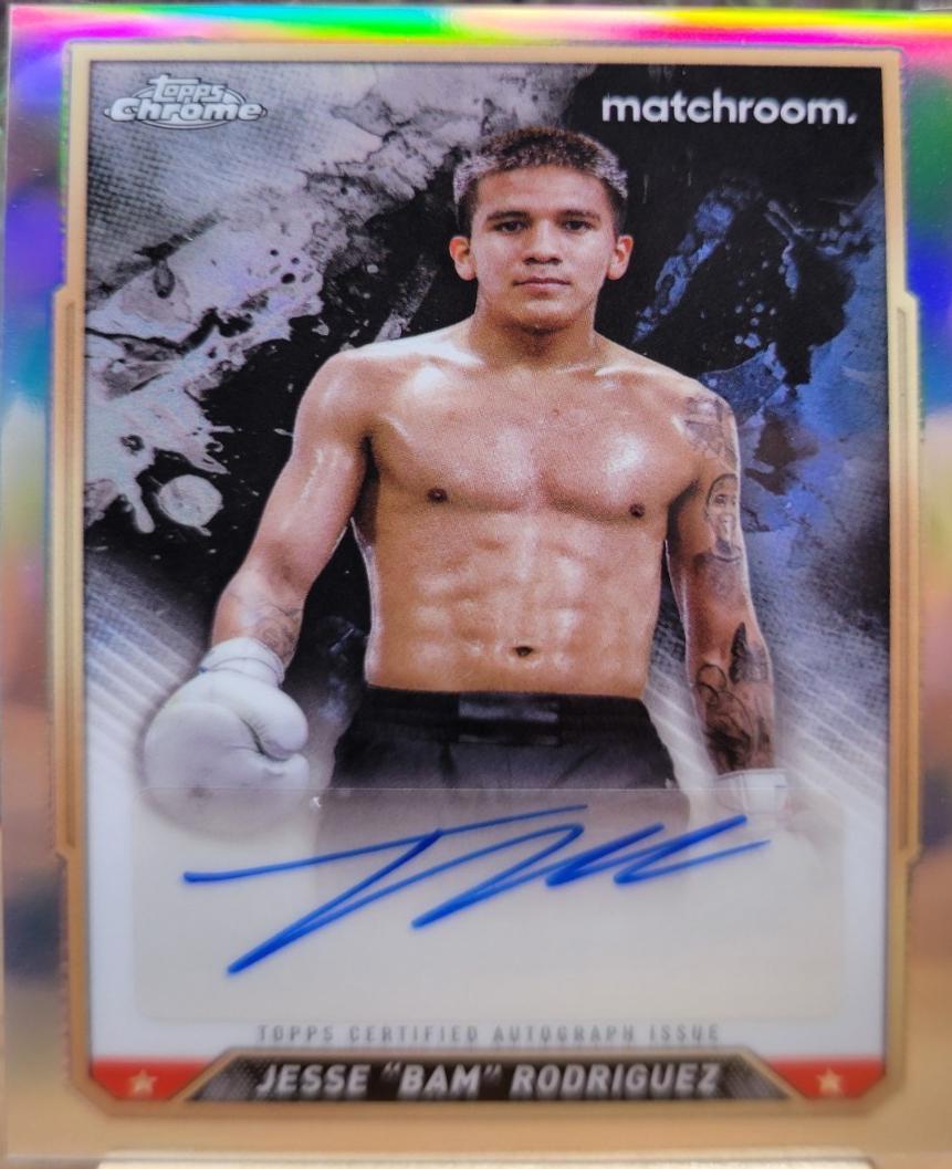 Jesse Bam Rodriguez [Orange Refractor] #CBA-JBR