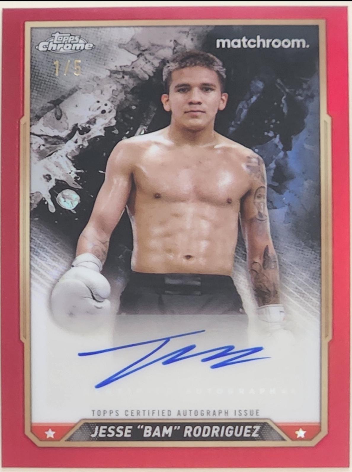 Jesse Bam Rodriguez [Red Refractor] #CBA-JBR