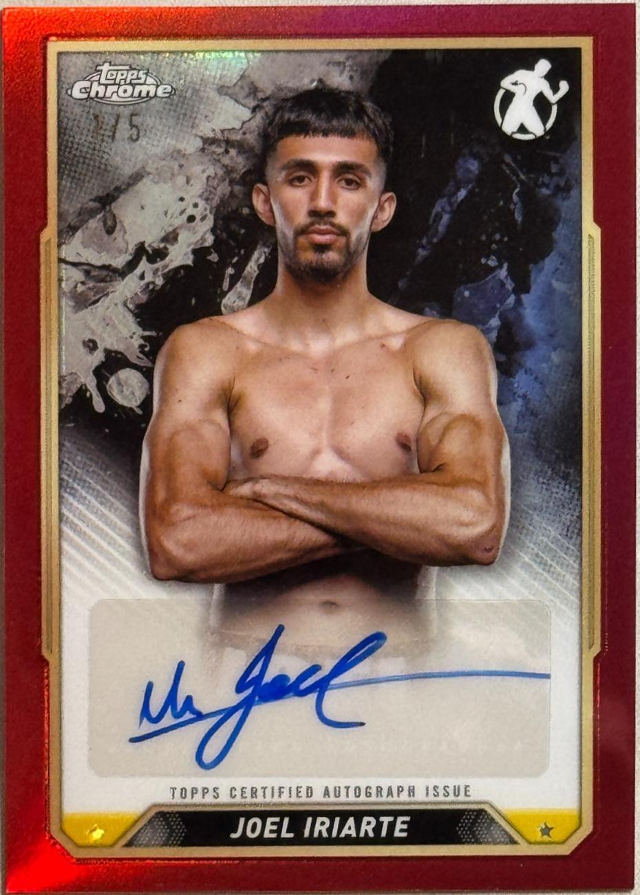 Joel Iriarte [Red Refractor] #CBA-JIE