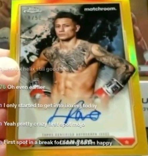 Liam Paro [Gold Refractor] #CBA-LPO