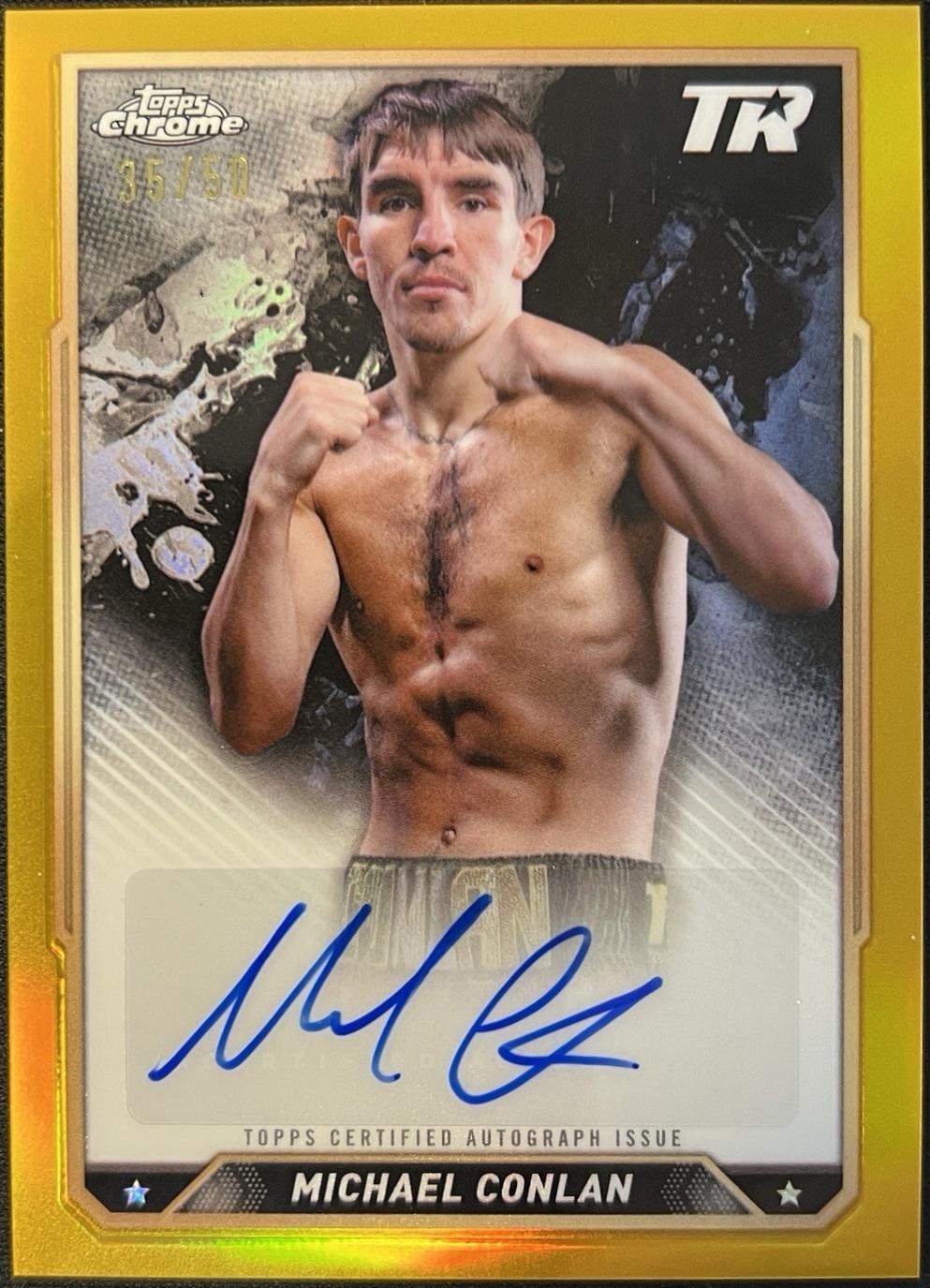 Michael Conlan [Gold Refractor] #CBA-MCN