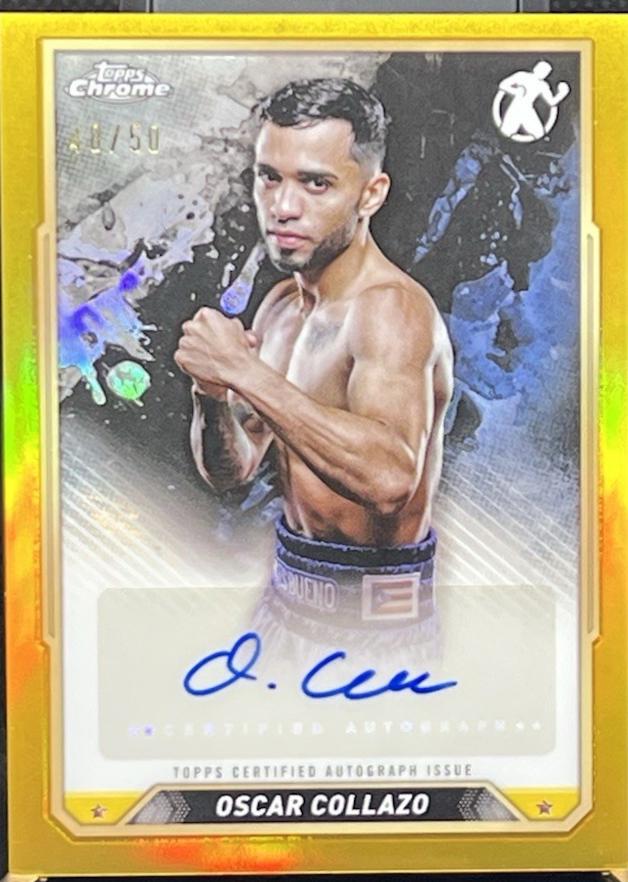 Oscar Collazo [Gold Refractor] #CBA-OCO