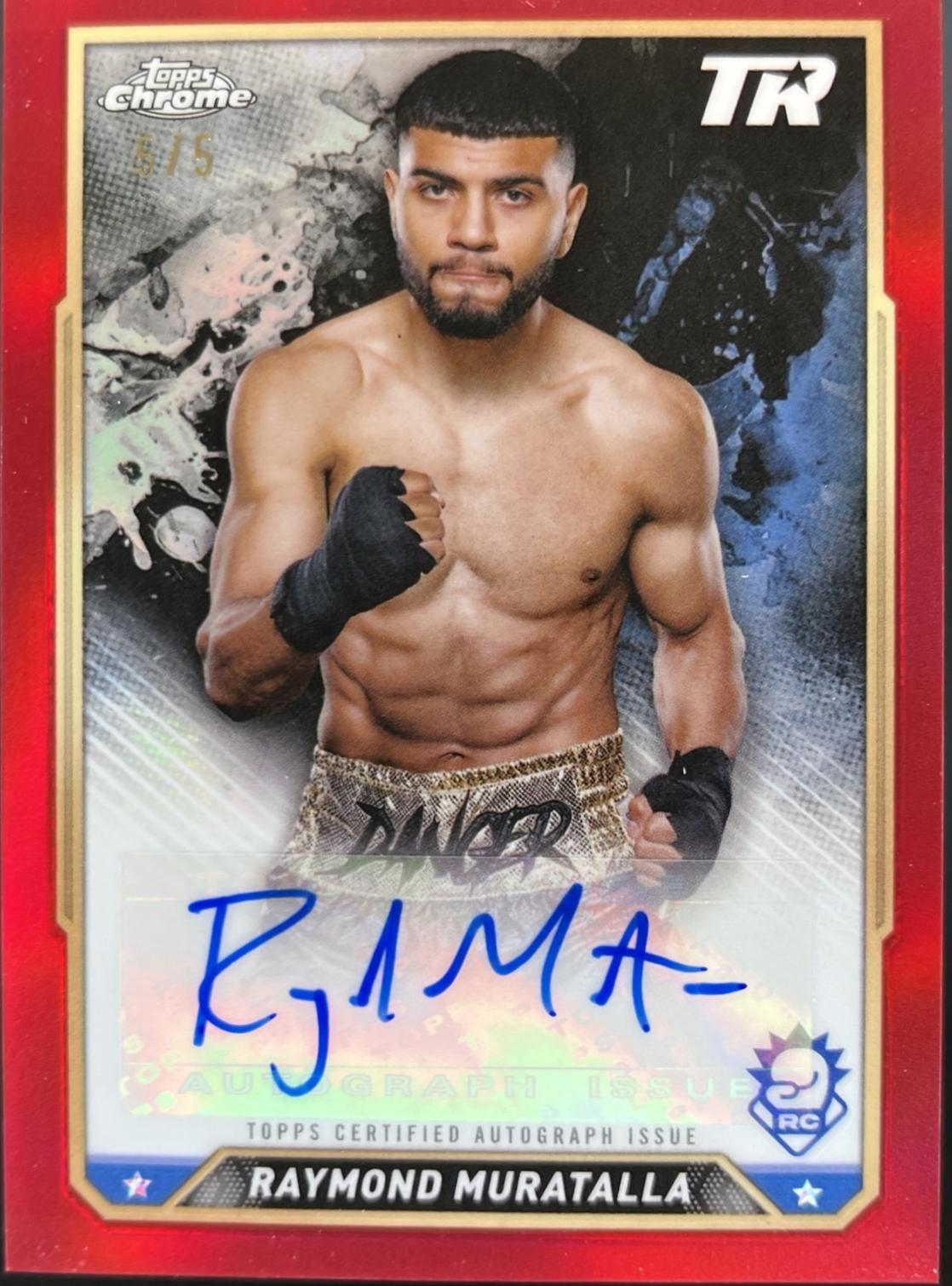 Raymond Muratalla [Red Refractor] #CBA-RMA