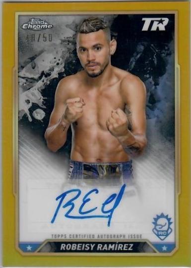 Robeisy Ramirez [Gold Refractor] #CBA-RRZ