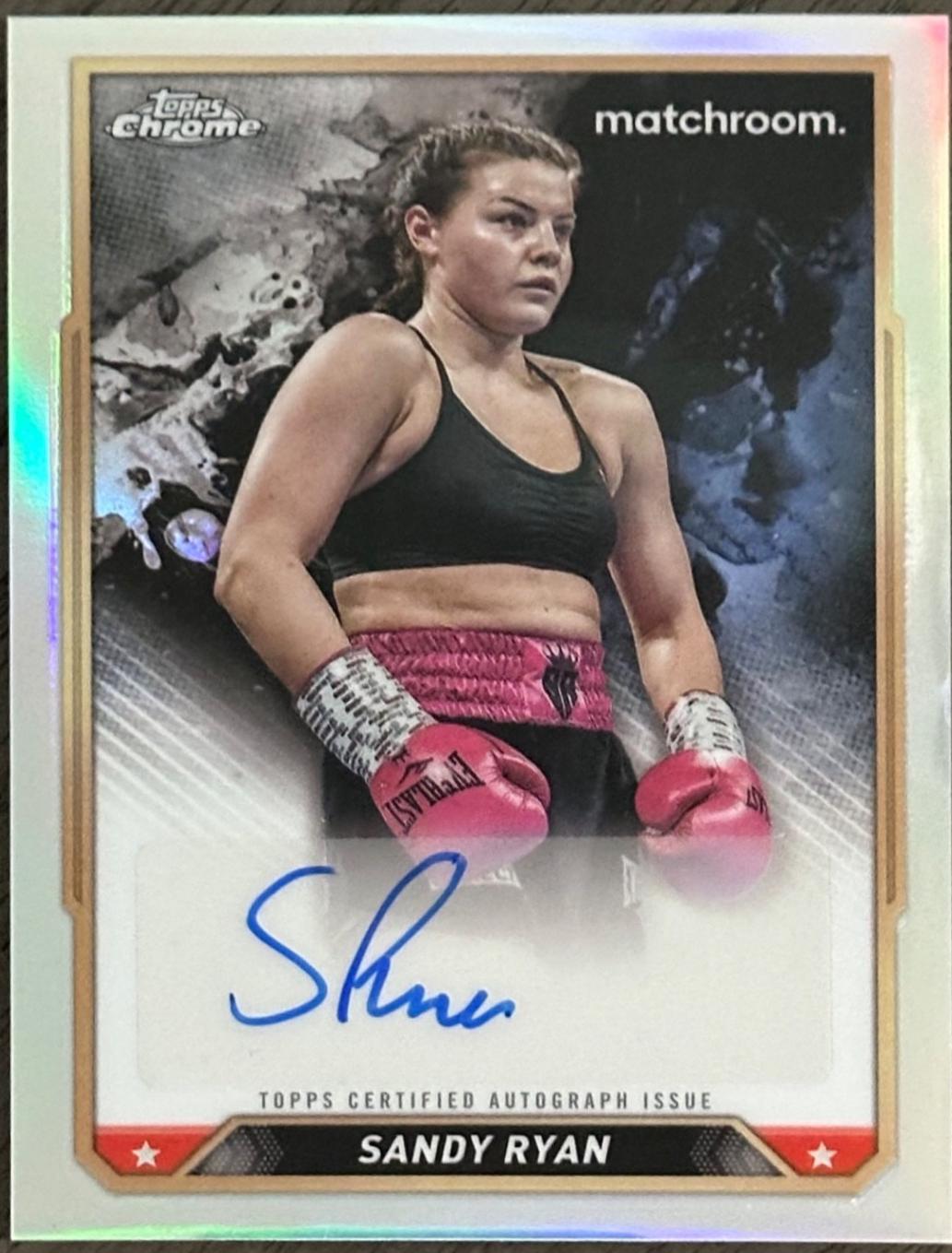 Sandy Ryan [Orange Refractor] #CBA-SRN