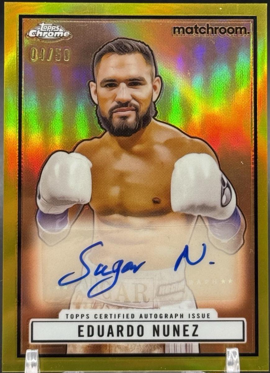 Eduardo Nunez [Gold Refractor] #TRA-EN