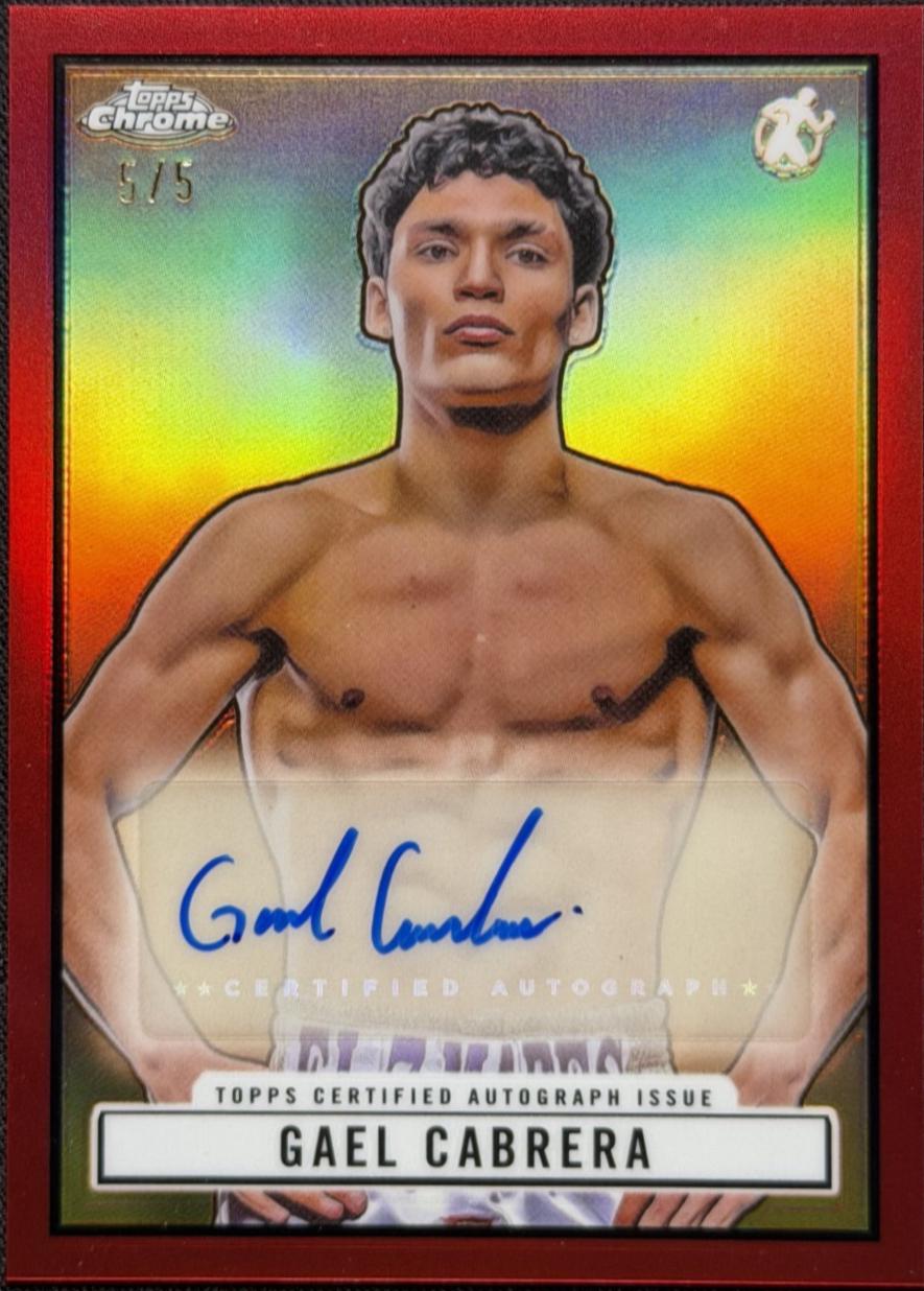 Gael Cabrera [Red Refractor] #TRA-GC