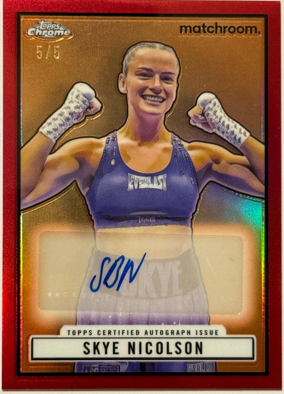Skye Nicolson [Red Refractor] #TRA-SK