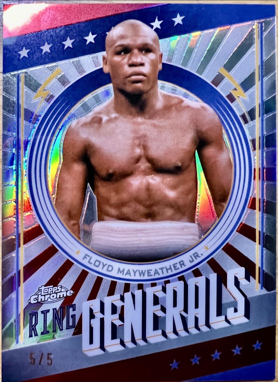 Floyd Mayweather Jr. [Red Refractor] #RG-3